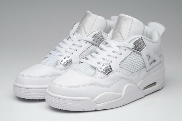 Air Jordan 4 Retro All White 25th anniversary